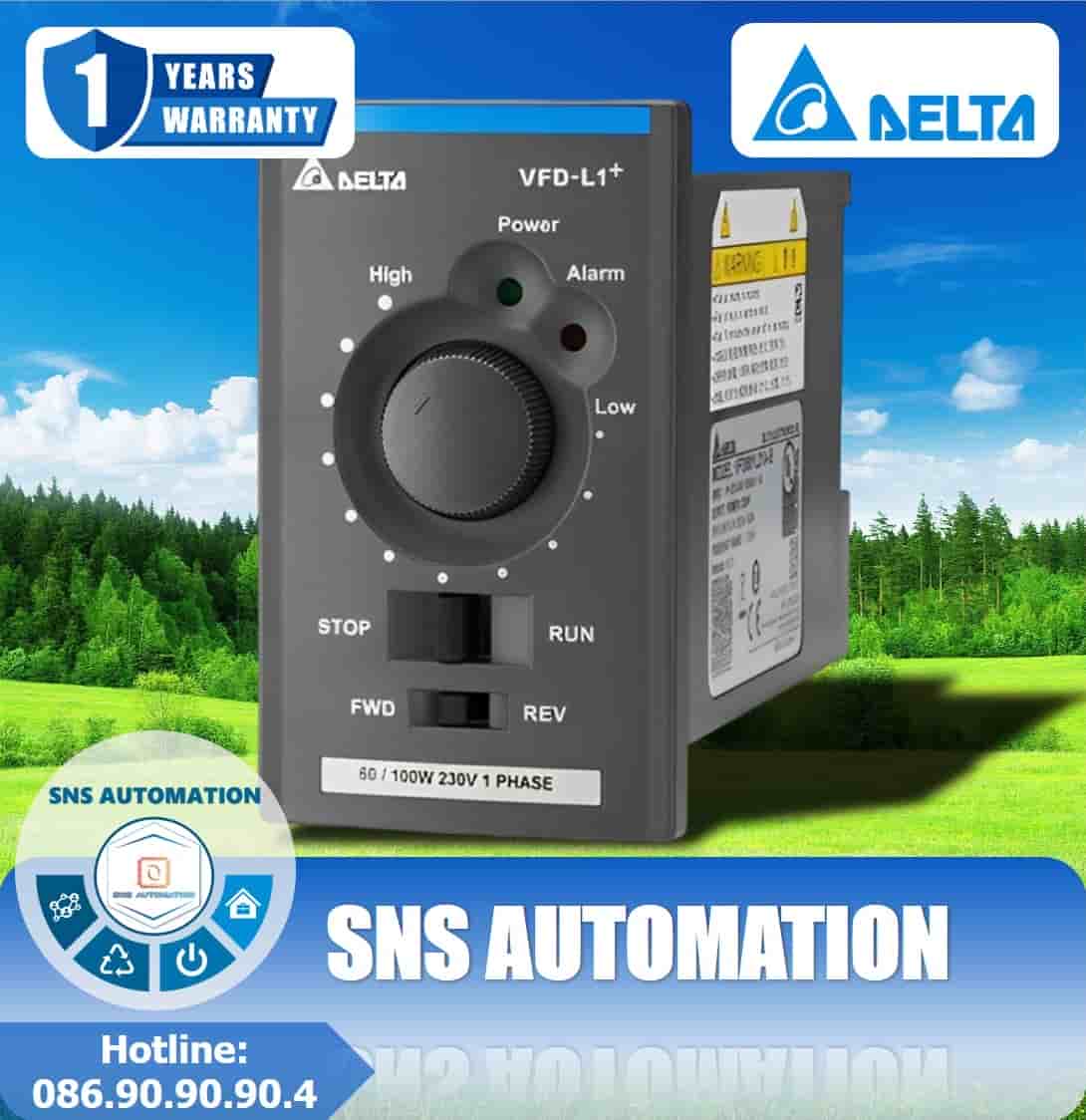 Biến tần delta VFD-L1 Plus