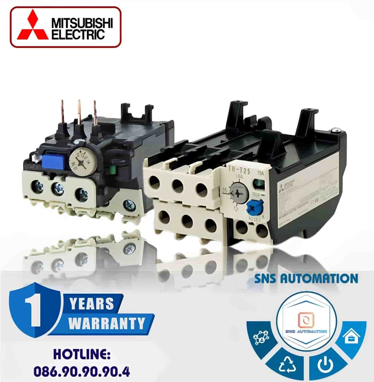 rơ le nhiệt TH-T18 6.6A
