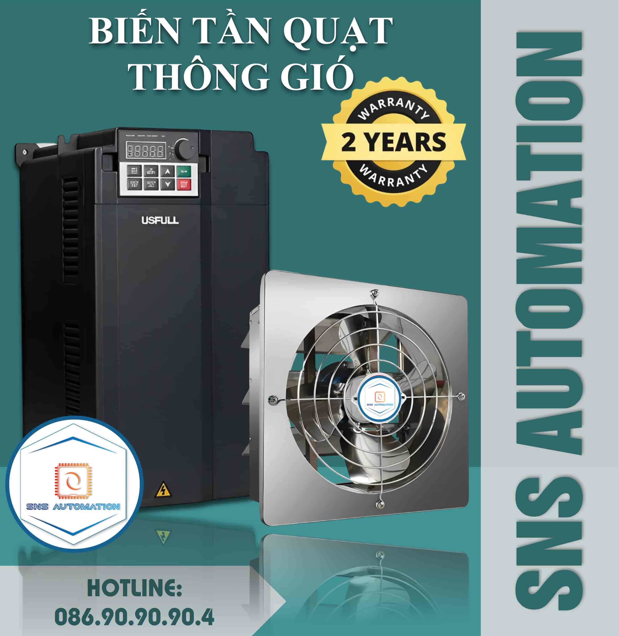 Biến tần cho quạt